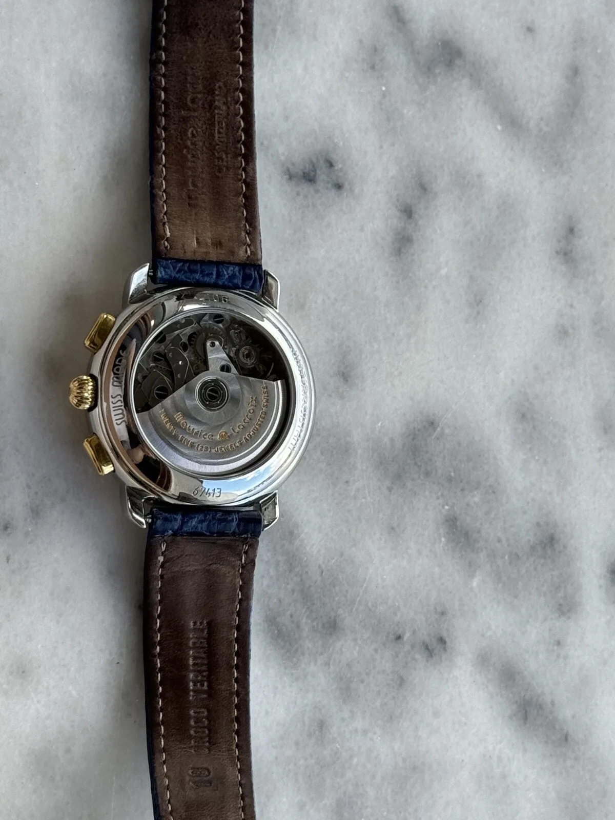 Maurice Lacroix Masterpiece Chronograph, Blue – photo 11