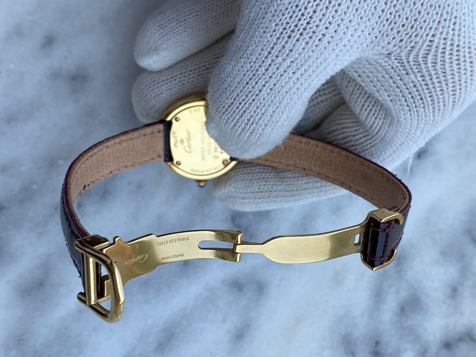 Cartier Must de Vermeil Trinity Watch, Vintage – photo 3