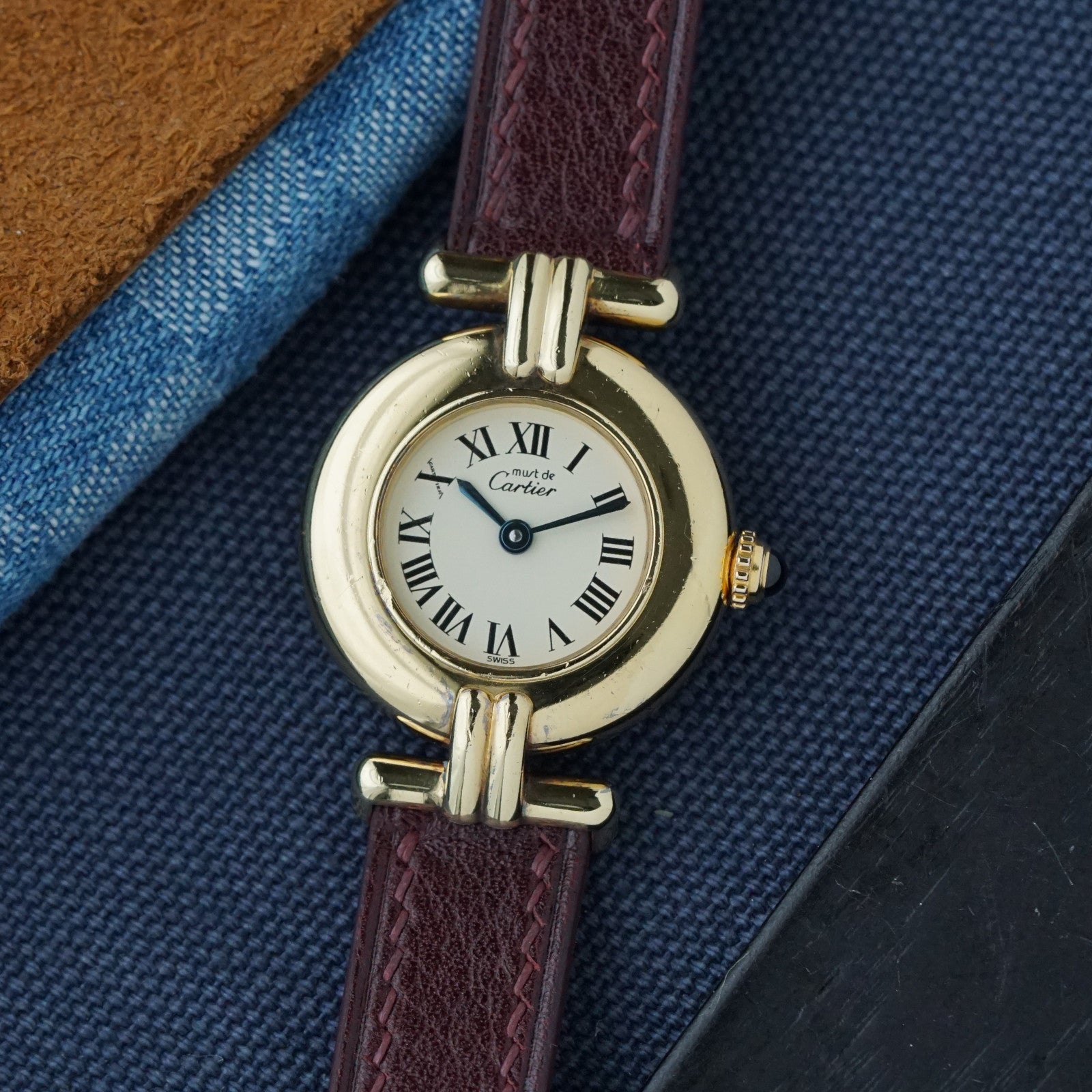 Cartier Must Colisee Vermeil Quartz 1990s – photo 6