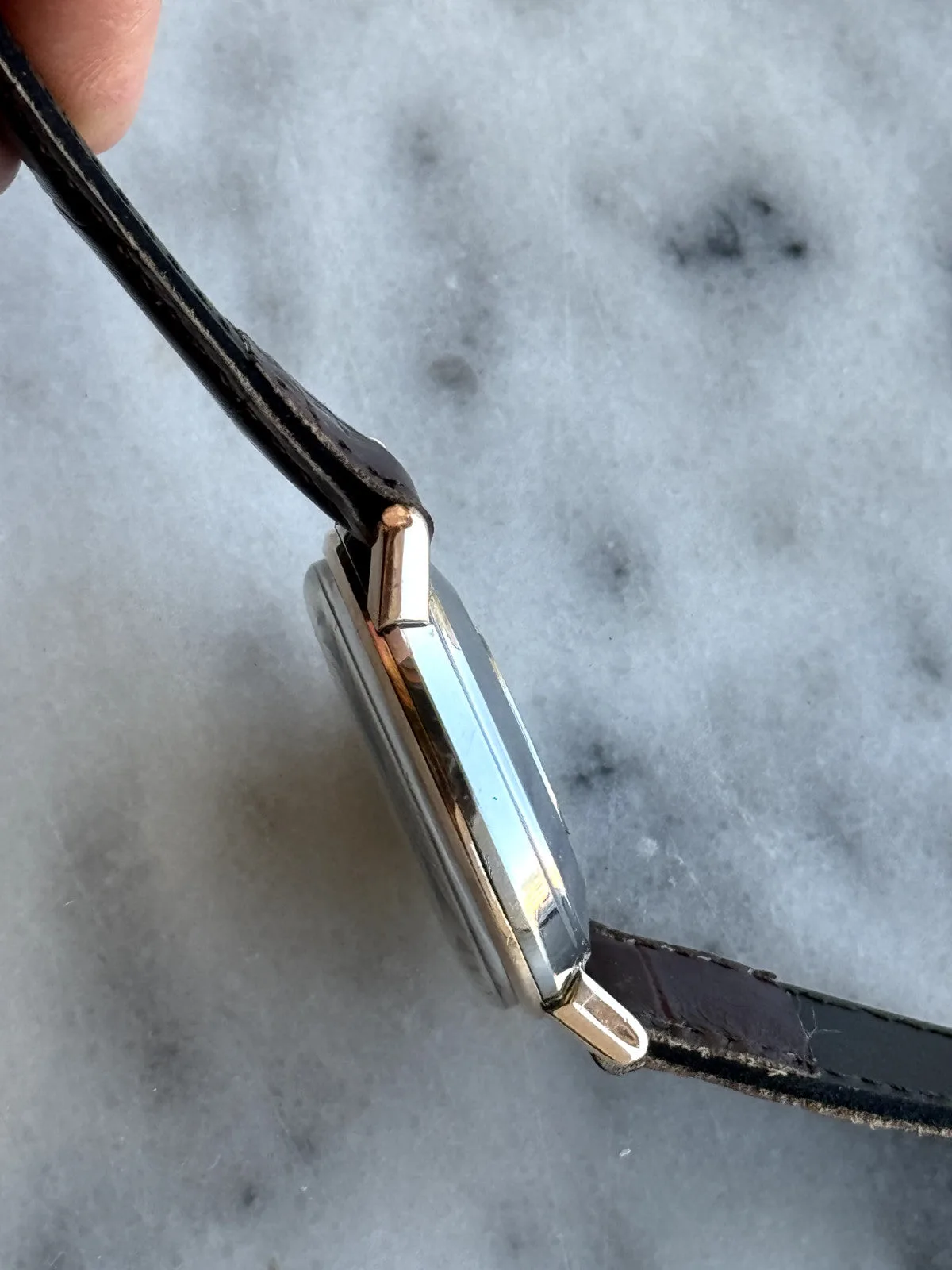 Omega Seamaster De Ville 14K Gold Bezel Watch – photo 11